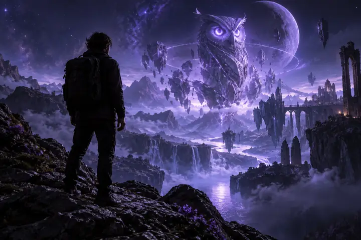Cinematic outdoor scene example